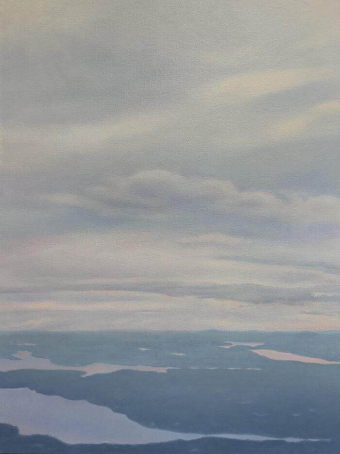 42°N 76°W | 40"x30" | Oil on Canvas