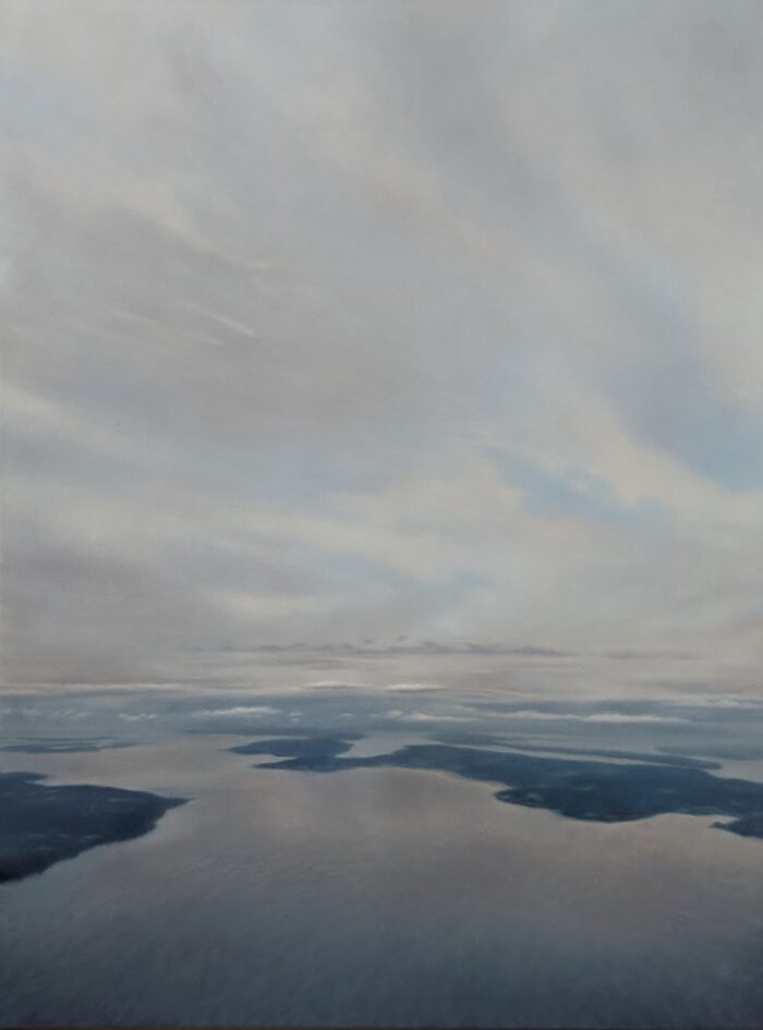 47°N 122°W | 40"x30" | Oil on Canvas