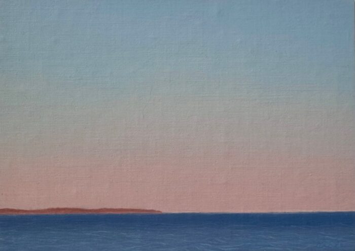 Horizon Line | 5"x7" | Oil on Linen