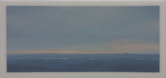 Meditation | 6"x12" | Oil on Marble