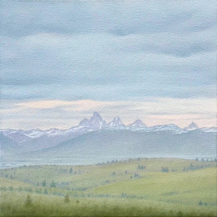 Valley Mist | 12"x12" | Oil on Canvas